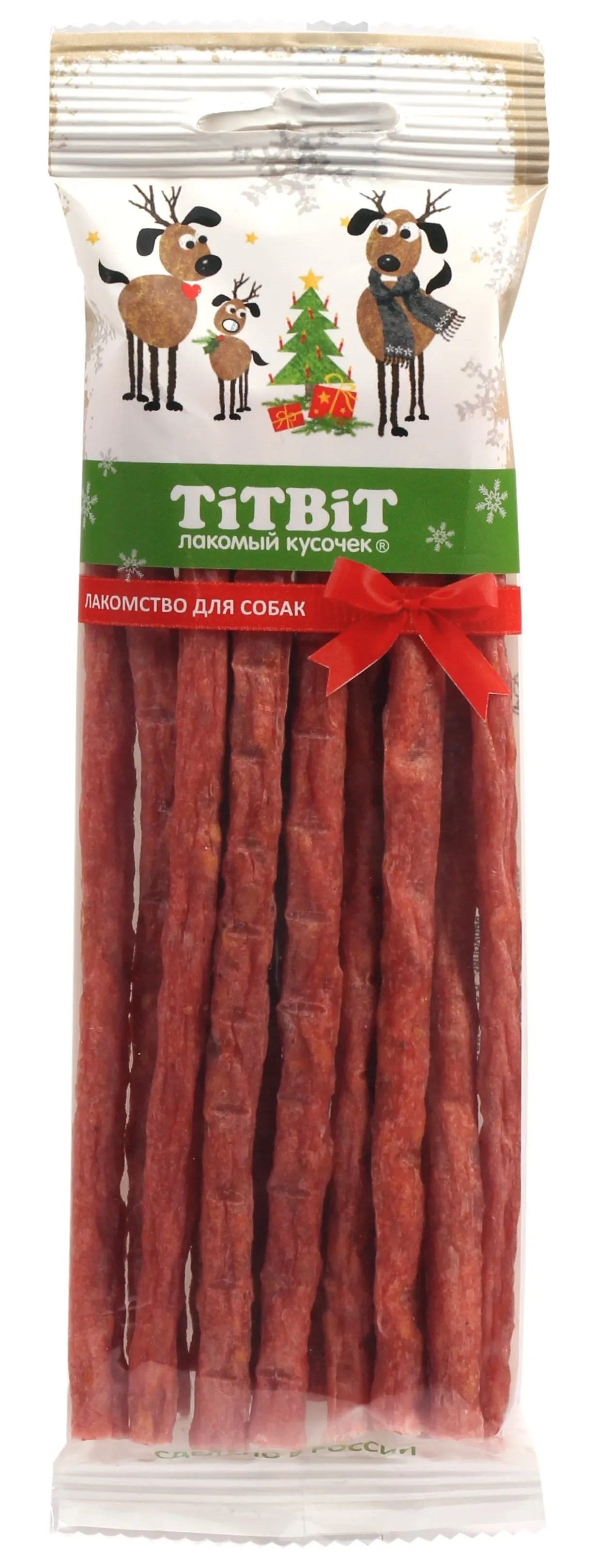 ТИТБИТ Колбаса Пармская для собак (Новогодняя коллекция)